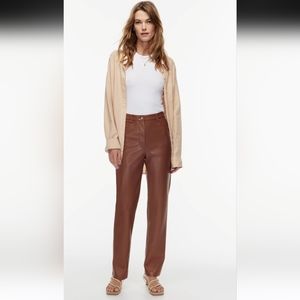 SOLD Aritzia Melina Cognac Size 6